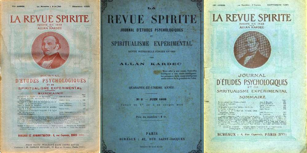 La Revue Spirite - Revista espírita publicado por Allan Kardec